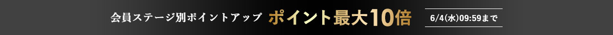 会員ステージ別ポイントアップ