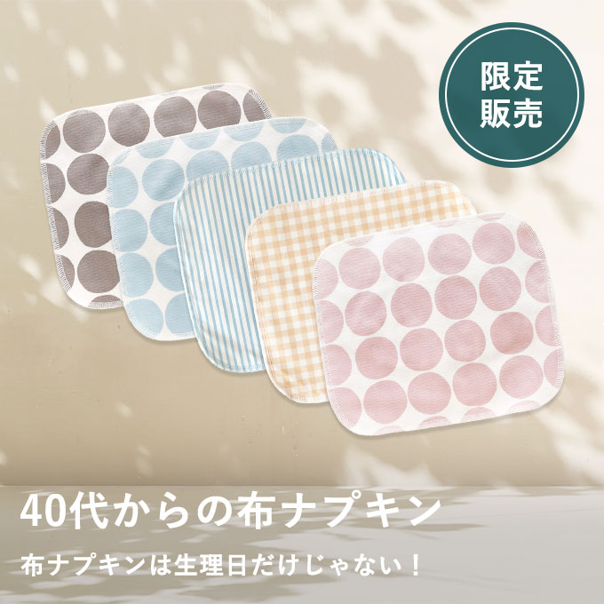 布ナプキンプレーンプチ5枚セット