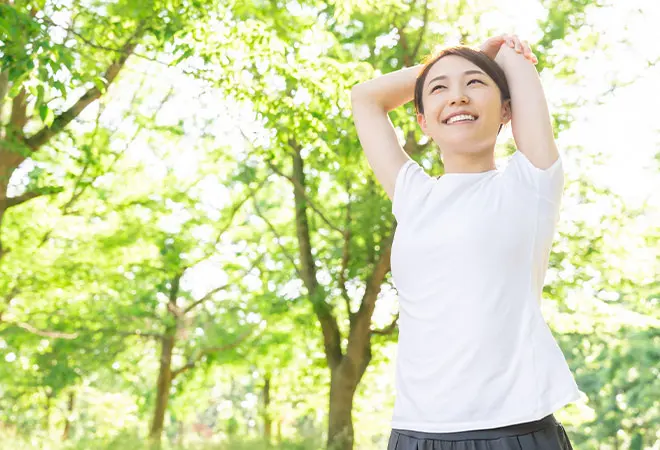 健康な女性