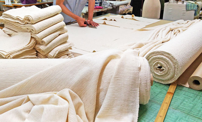 岐阜の縫製工場