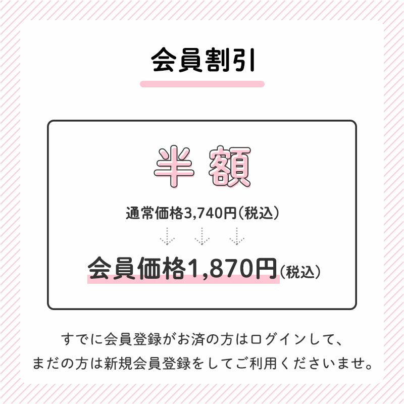 半額】布ナプキンチャレンジセット（生理日用布ナプキン）