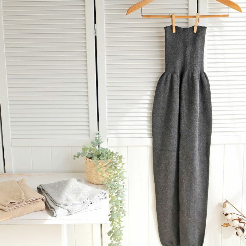 クリーミーコットンのオーガニックコットン　セットアップ　ガウン　レギンス クリーミーコットンのオーガニックコットン セットアップ ガウン