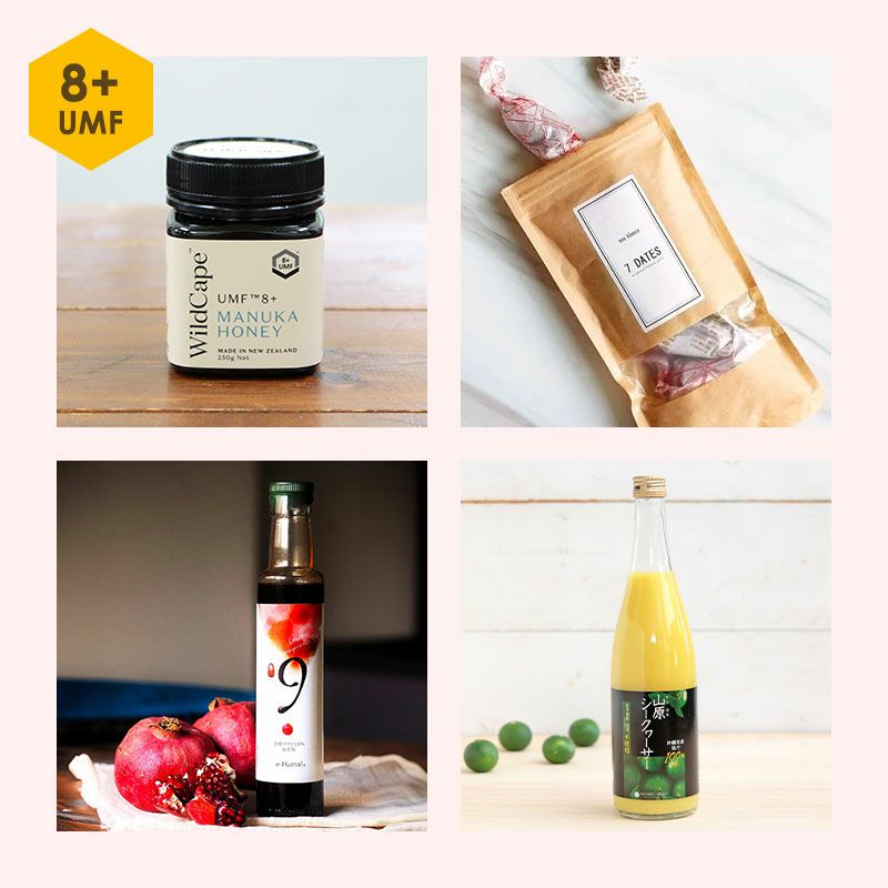 2024健康貯金セット（マヌカハニー＆デーツ＆発酵ザクロ＆シークヮーサー）