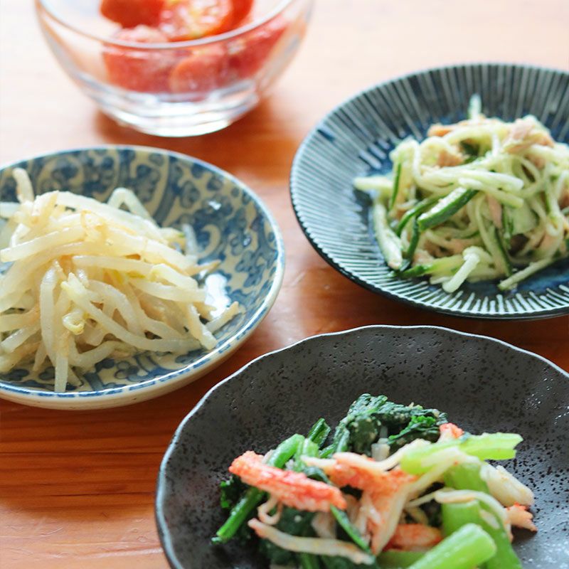 ごま香る三点セットで作った料理