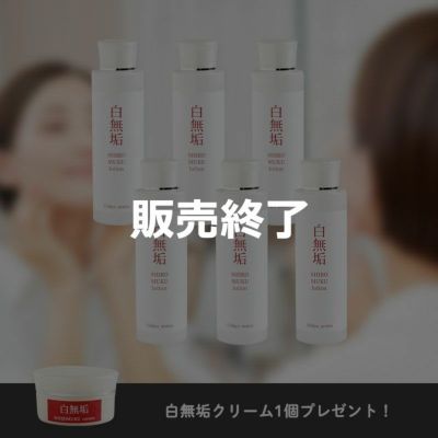 白無垢ローション3か月集中ケアサポートセット